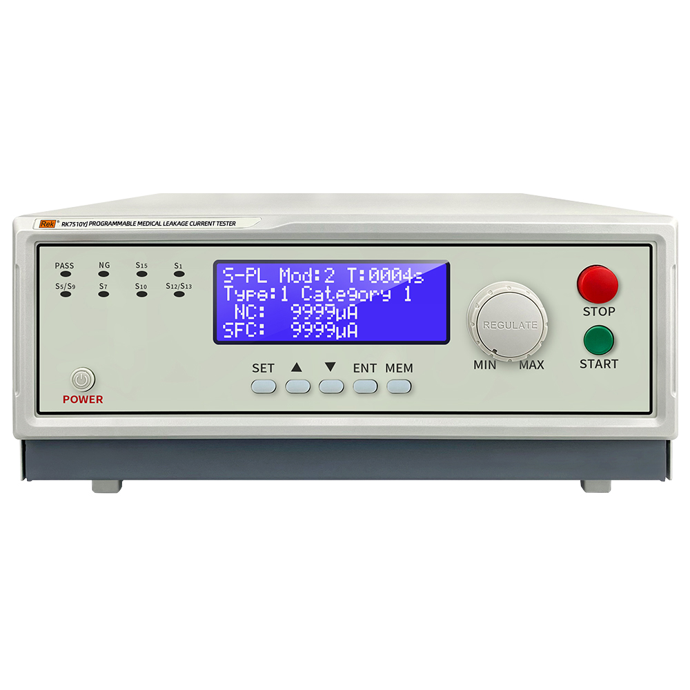 RK7505YJ/RK7510YJ/RK7520YJ/RK7530YJ/RK7550YJ程控醫用泄漏電流測試儀（符合計量檢定規程：JJG1188-2022）