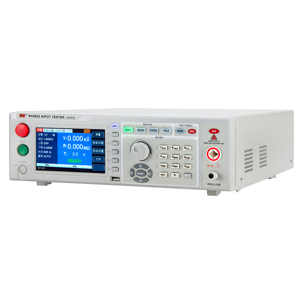 RK9910/RK9920程控絕緣耐壓測試儀/RK9920S四線制斷短路耐壓測試儀