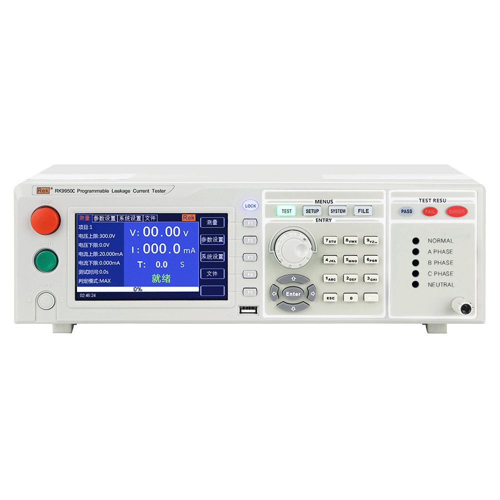 *300V RK9950/RK9950A/ RK9950B/ RK9950C系列程控泄漏電流測試儀